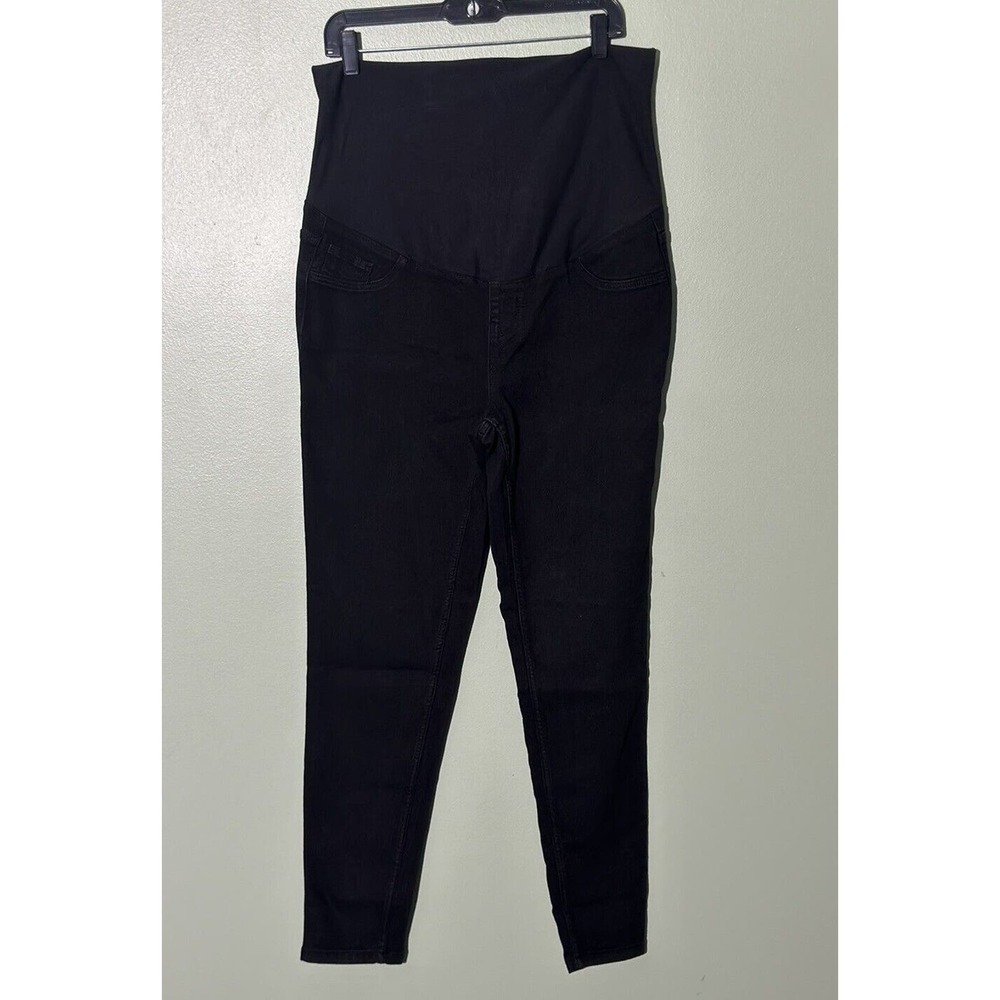 Mama;licious Maternity Jeggings Sz XL Ankle Jeans Over The Bump stretch​​​ - Picture 11 of 13